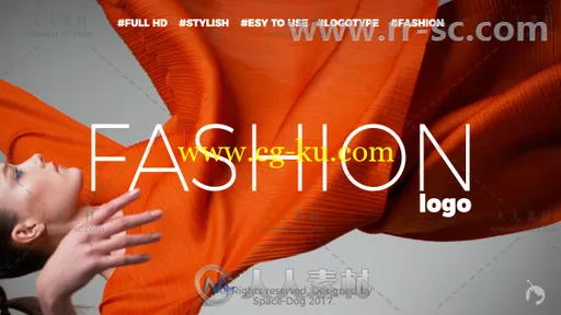 时尚动感标志展示Logo演绎AE模板 Videohive Fashion Stomp Logo 20337421的图片1