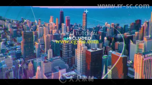 美丽明亮优雅的视差幻灯片相册动画AE模板 Videohive Parallax Slideshow 19565435的图片1