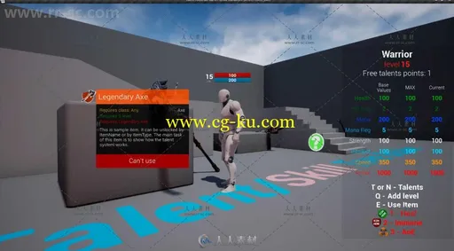 Unreal Engine虚幻游戏引擎扩展资料2017年8月合辑第一季 UNREAL ENGINE 4 ASSET BU的图片10