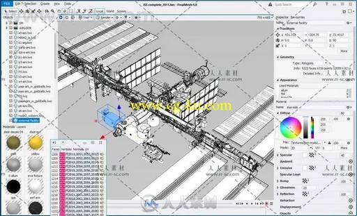 FinalMESH Pro三维模型查看与转换软件V1.0.0.294版 FINALMESH 1.0.0.294 PRO WIN64的图片2