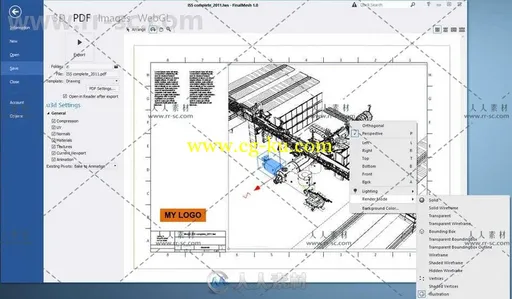 FinalMESH Pro三维模型查看与转换软件V1.0.0.294版 FINALMESH 1.0.0.294 PRO WIN64的图片3