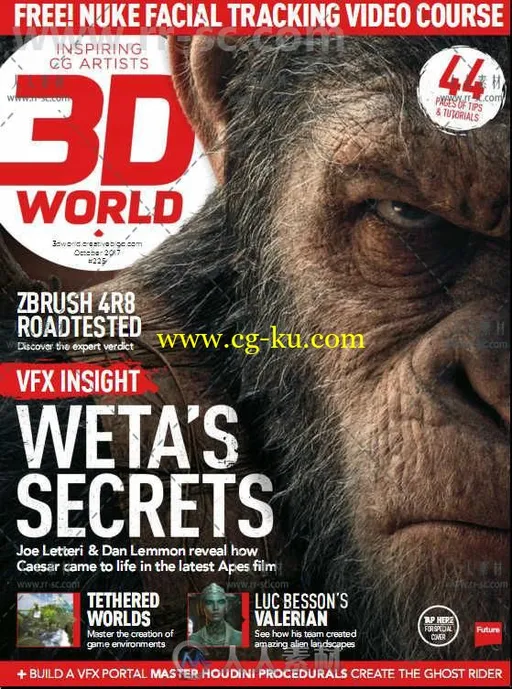 3D世界艺术杂志2017年10月刊的图片1