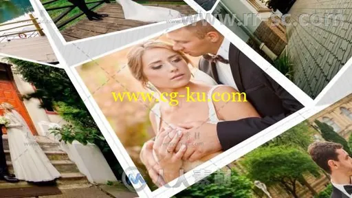 家庭照片优雅掉落摆放展示幻灯片相册动画AE模板Videohive Hands Photo Slideshow的图片1