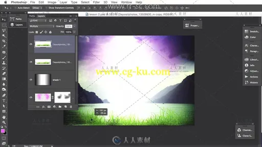 Photoshop制作创意灯光效果视频教程的图片3