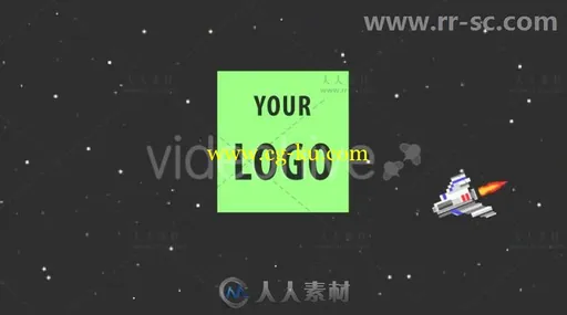 太空风格街机游戏介绍标志显示Logo演绎AE模板Videohive ogo Arcade Game 8 Bit 15的图片3