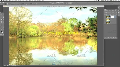 Photoshop绝美秋季效果制作视频教程的图片2