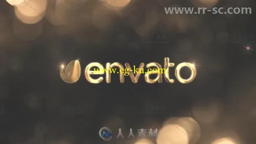 华丽优雅高贵金色标志展示Logo演绎AE模板Videohive Elegant Gold Logo Reveal 202的图片3