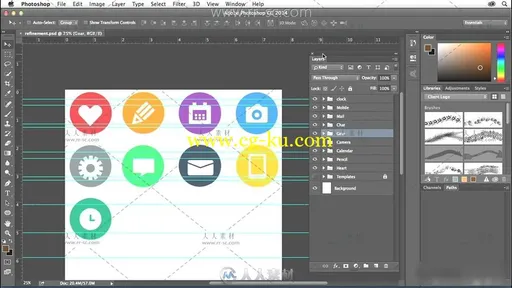 Photoshop图标创建视频教程的图片1