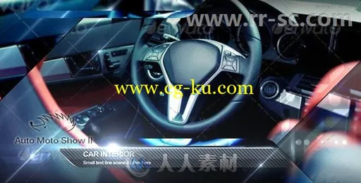 时尚明亮镜面效果汽车宣传广告视频包装AE模板 Videohive Auto Moto Show II 8926005的图片1