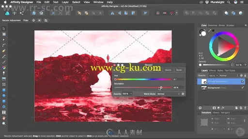 Affinity Designer平面设计基础核心技术视频教程 PLURALSIGHT AFFINITY DESIGNER F的图片3