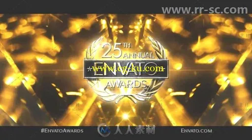 高端大气好莱坞风格终极颁奖典礼片头视频包装AE模板 Videohive Ultimate Awards P的图片2