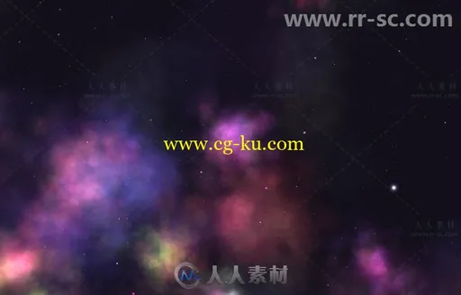 美丽梦幻的星系粒子系统Unity游戏素材资源的图片1