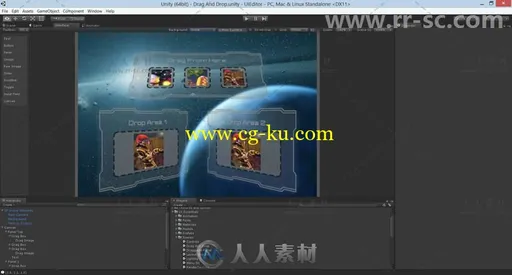 快速构建用户界面GUI编辑器窗口Unity游戏素材资源的图片2