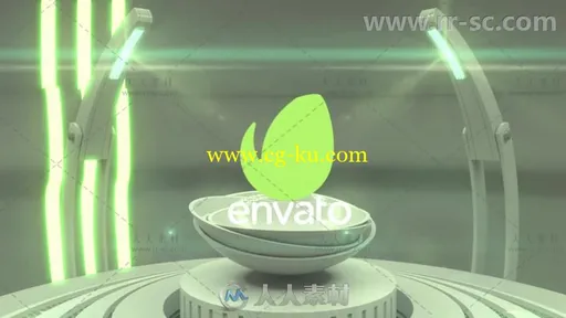 创意简单机械工作标志展示Logo演绎AE模板Videohive Mechanical Logo Reveal 15601的图片3