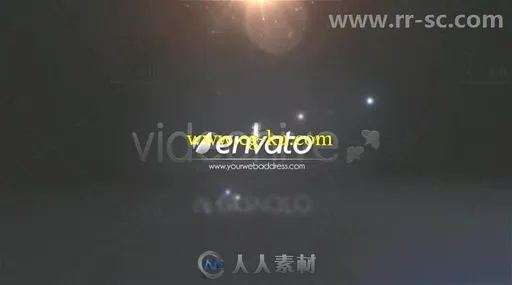 现代美丽优雅粒子光线交接标志展示AE模板 Videohive Firefly 96207的图片2