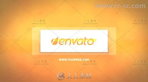 简单明亮的圆形和矩形标志展示Logo演绎AE模板Videohive Bright Ident (Circle and的图片3