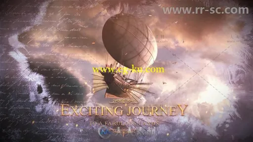 幻想史诗童话般的英勇战斗影视片头视频包装AE模板Videohive Fantasy Trailer的图片1