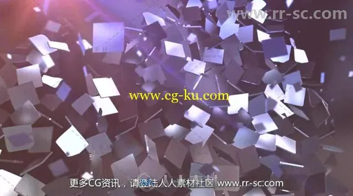 魔法金属片组合变换公司标志展示Logo演绎AE模板 Videohive Magic Metal and的图片3