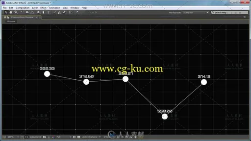 AE制作点线数据表格视频教程的图片1