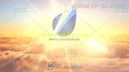 史诗三维天空碎片汇聚标志展示Logo演绎AE模板Videohive Epic Sky Logo Reveal 850的图片3