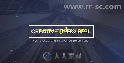 创意经典简约图文展示介绍幻灯片AE模板 Videohive Creative Demo Reel 20120084的图片1