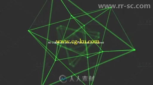 4K分辨率炫酷科幻点线网格背景视频展示AE模板Videohive 4k Plexus Backgrounds Pr的图片3