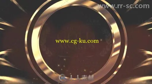 华丽金色奥斯卡颁奖典礼开场视频包装AE模板 Videohive Gold Awards 20268254的图片3