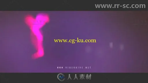 美丽多彩优雅粒子线条流动标题展示影视开幕视频包装AE模板Videohive Particle Tit的图片2