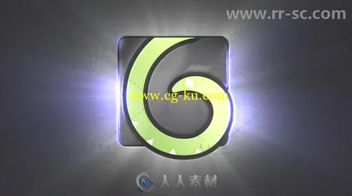 完美大气暗黑光效展示标志Logo演绎AE模板Videohive Dark Light Logo Reveal 20222894的图片2