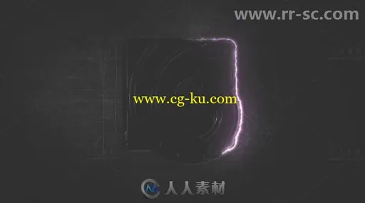 完美大气暗黑光效展示标志Logo演绎AE模板Videohive Dark Light Logo Reveal 20222894的图片3