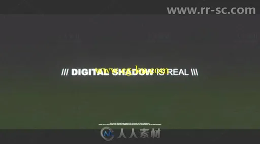 科技感数字毛刺失真效果标志展示Logo演绎AE模板 Videohive Digital Glitch Disto的图片3