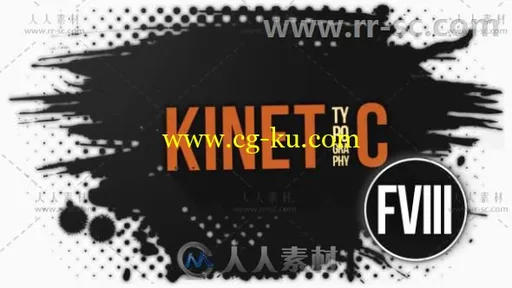 动感文字字幕排版动画展示幻灯片AE模板 Videohive Just Typo 19551461的图片1