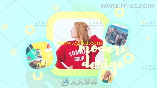 明亮小清晰效果夏季幻灯片照片展示相册动画AE模板 Videohive Bright Summer Slid的图片2