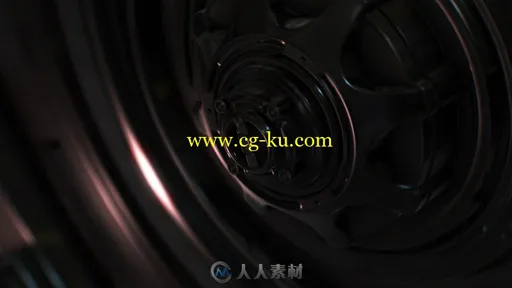 三维机械镜头转轴场景标志展示Logo演绎AE模板Videohive Hard Surface Logo Reveal的图片2