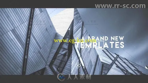 动感抽象城市旅游图片展示幻灯片相册动画AE模板Videohive Abstract Urban Slide 2的图片2