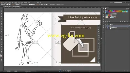 Illustrator卡通角色设计基础训练视频教程 UDEMY ADOBE ILLUSTRATOR ESSENTIALS FO的图片3