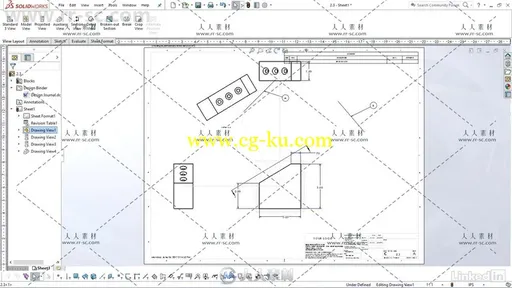 Solidworks绘图工具使用技术视频教程 Cert Prep SOLIDWORKS Drawing Tools的图片3