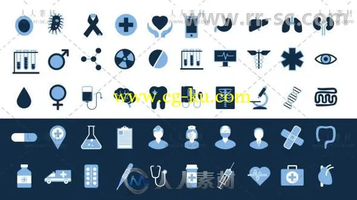 医疗信息图表分析医学器官健康数据动画展示AE模板 Videohive Medical Infographic的图片2