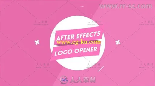 时尚优雅扁平化标志展示Logo演绎AE模板 Videohive Elegant Logo Reveal V2 16658531的图片3