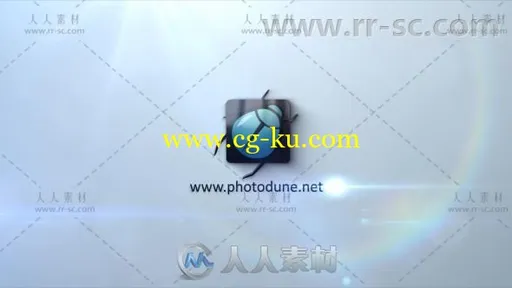 现代潮流三维质感路径描边标志显示Logo演绎AE模板Videohive Modern Reveal 20414212的图片1