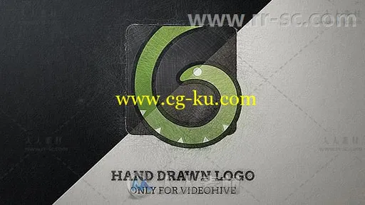 简单神奇的手绘素描标志展示Logo演绎AE模板Videohive Hand Drawn Sketch Logo 195的图片1