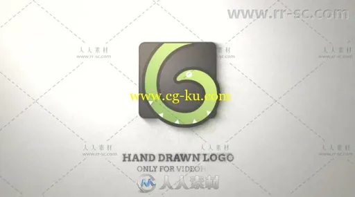 简单神奇的手绘素描标志展示Logo演绎AE模板Videohive Hand Drawn Sketch Logo 195的图片2