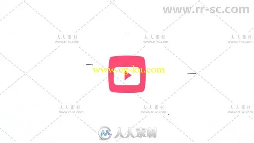 创意简单动感平面标志动画展示AE模板 Videohive Flat Logo Animation 20243508的图片3