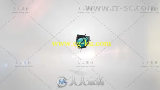 创意叠影三维标志旋转展示Logo演绎AE模板 Videohive Logo Intro Rotation 20247858的图片1