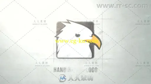 简单手绘素描标志展示Logo演绎AE模板 Videohive Sketch Logo 20068561的图片2