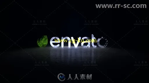 独特抽象几何标志显示Logo演绎AE模板 Videohive Geometric Logo Reveal 20266563的图片1