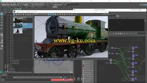 MARI影视级纹理制作大师班视频教程 THE GNOMON WORKSHOP TEXTURING AND SHADING FO的图片2