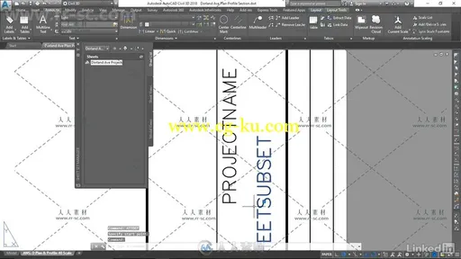 Civil 3D高效生产计划训练视频教程 AutoCAD Civil 3D Plan Production的图片2