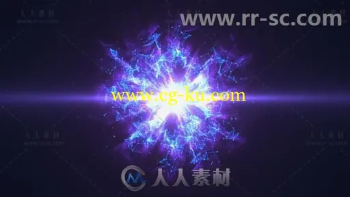 高科技神秘能量揭示标志Logo演绎AE模板 Videohive Plexus Logo Reveal 19293243的图片1