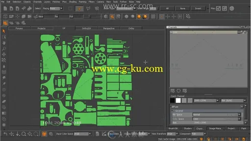3ds Max绘画材质多边形建模制作视频教程的图片3